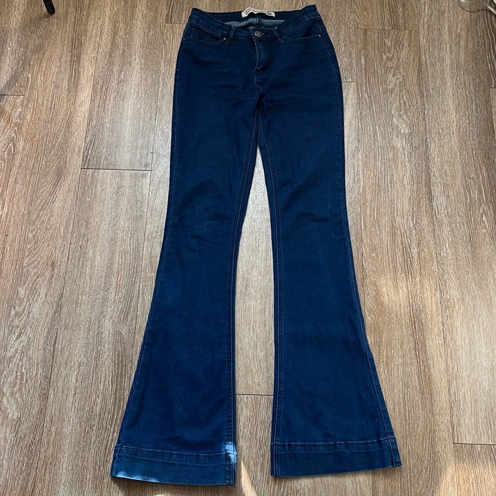 Velvet heart bell bottoms